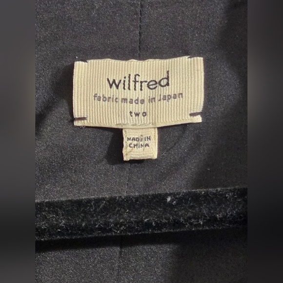 Aritzia Wilfred Montesson Moto Jacket Coat Size 2 - Picture 6 of 11